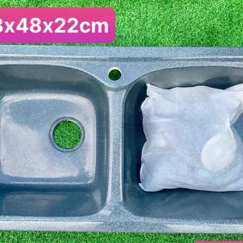 Chậu rửa chén đá 2 Hộc DP9848 
