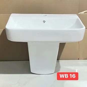 Lavabo  treo tường Vuông WB16 