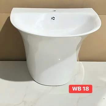 Lavabo  treo tường liền khối WB18