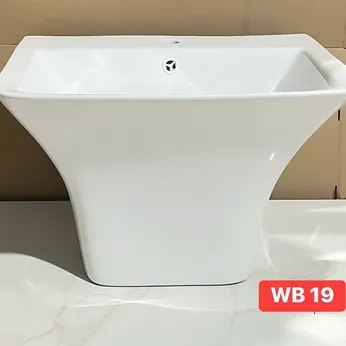 Lavabo  treo tường liền khối - WB 19