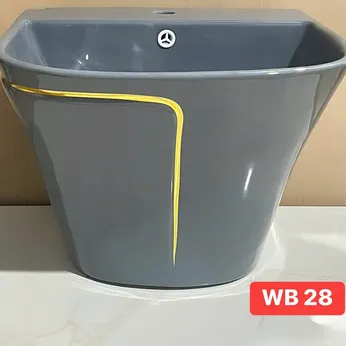 Lavabo  treo tường liền khối WB28