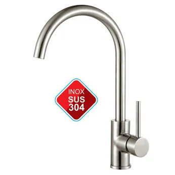 Vòi rửa chén nóng lạnh inox VN-304