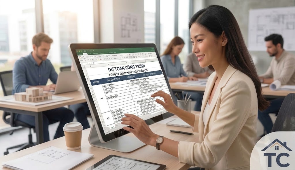 Dịch vụ nhận lập dự toán công trình