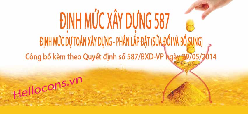 Định mức xây dựng 587