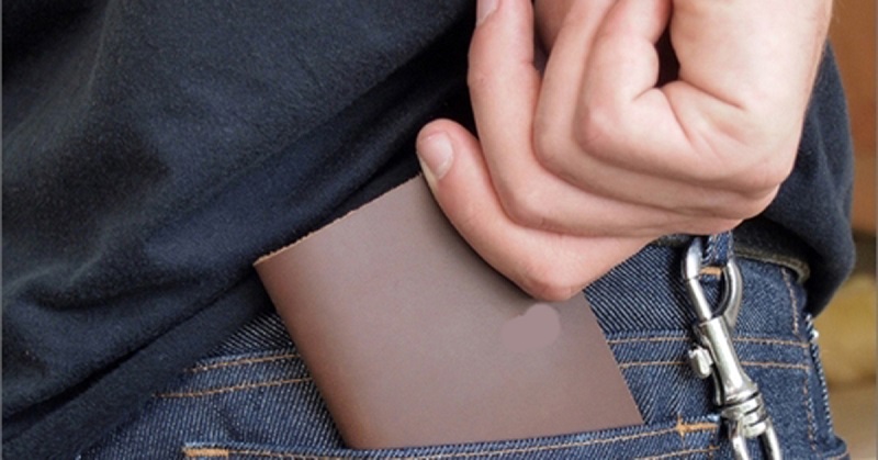 tự làm ví da nam