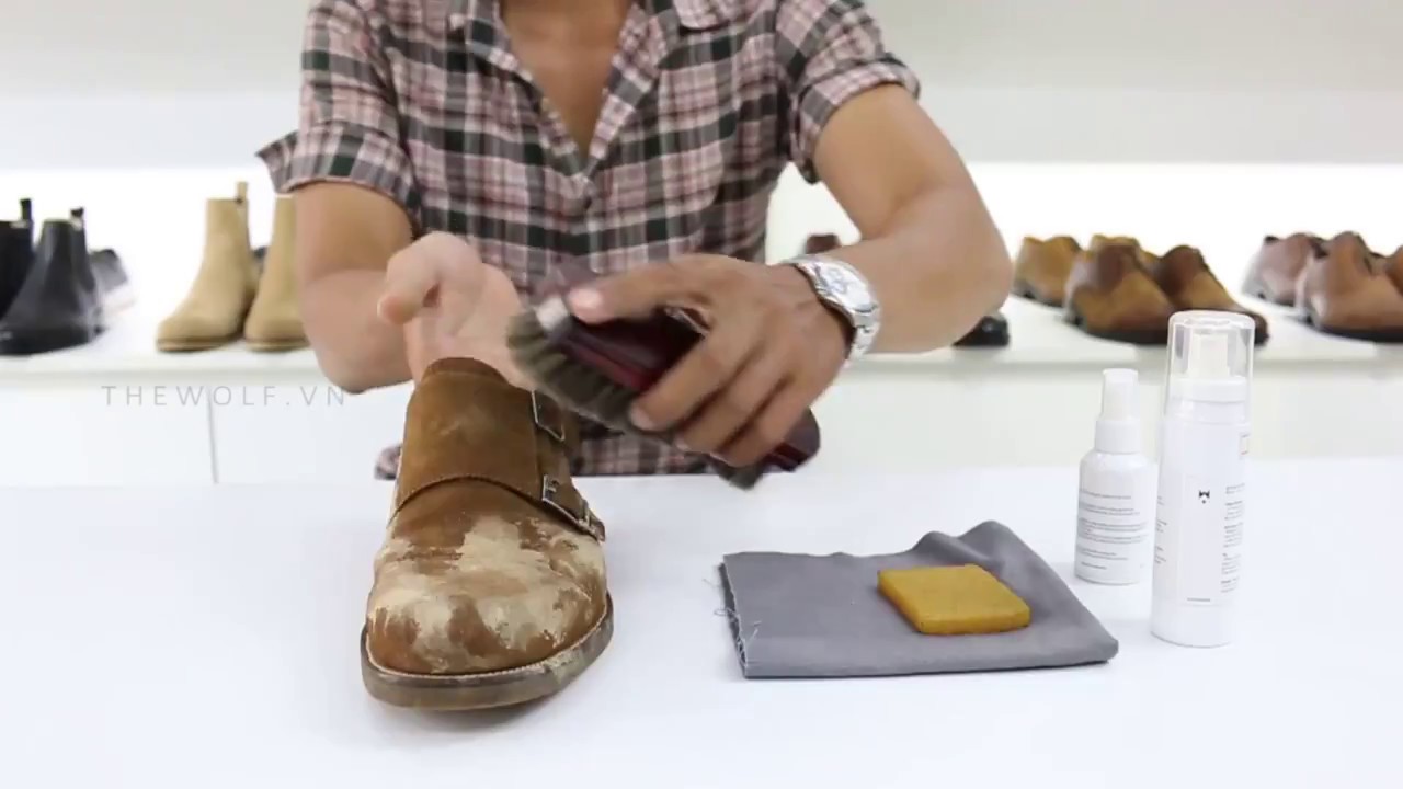 cách làm mới đồ da lộn