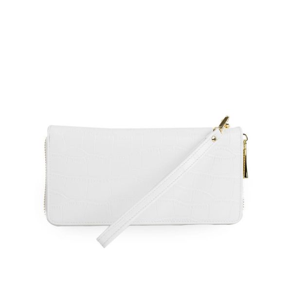 Cách làm sạch ví da màu trắng