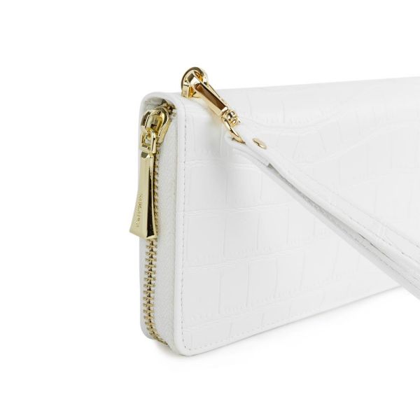 Cách làm sạch ví da màu trắng