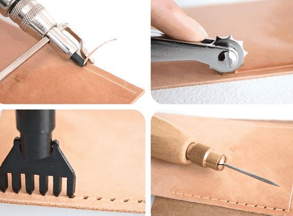 cách làm ví da bò