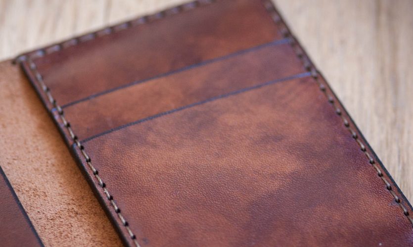 cách làm ví da bò