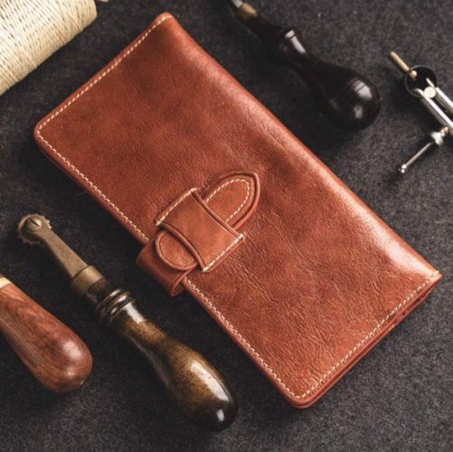Cách làm ví da handmade