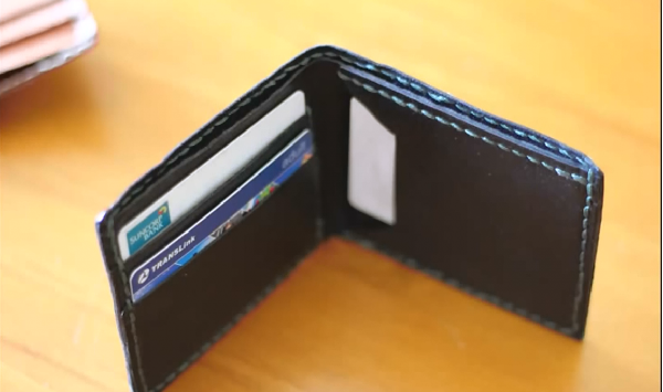 cách làm ví da nam handmade