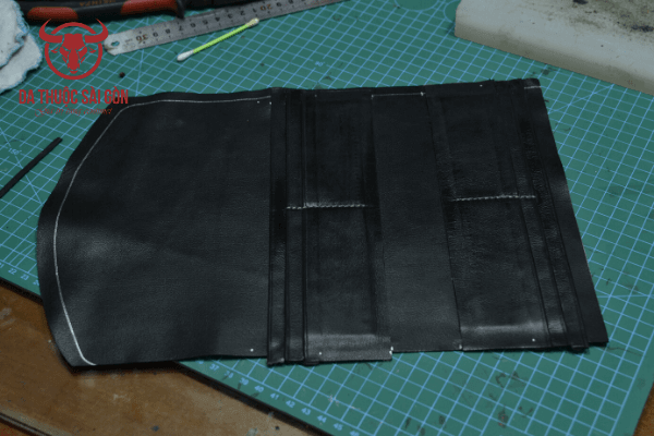 cách làm ví da nữ handmade