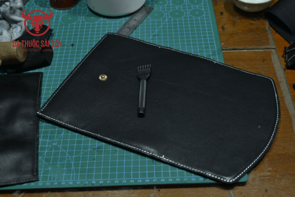 cách làm ví da nữ handmade