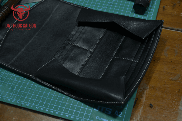 cách làm ví da nữ handmade