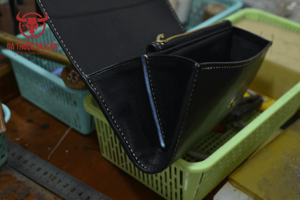 cách làm ví da nữ handmade