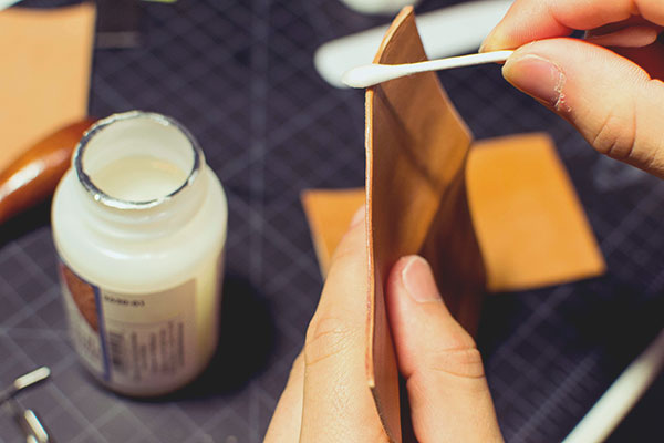 cách may ví da handmade