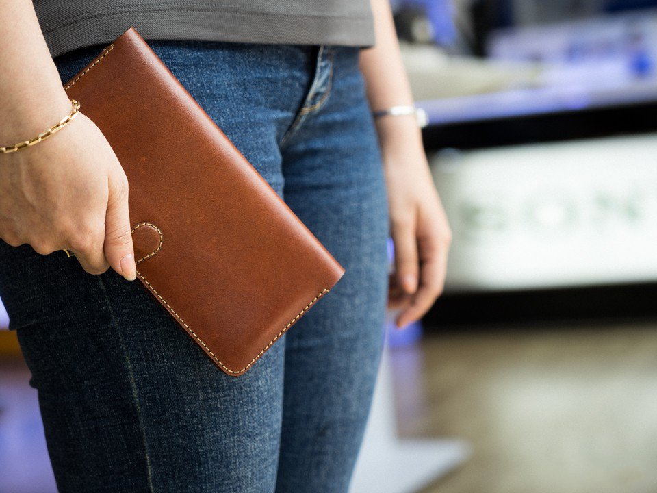 Đặt làm ví da handmade