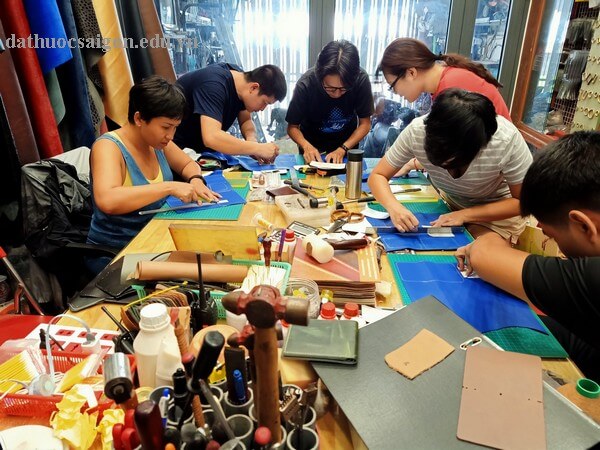 dạy làm đồ da handmade