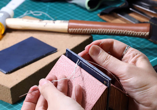 đồ làm ví da handmade