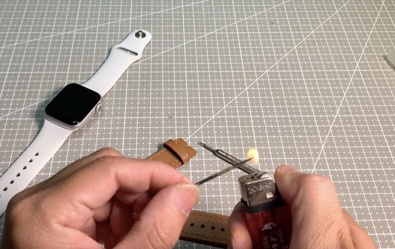 Học làm dây da đồng hồ