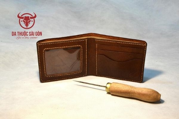 học làm ví da handmade