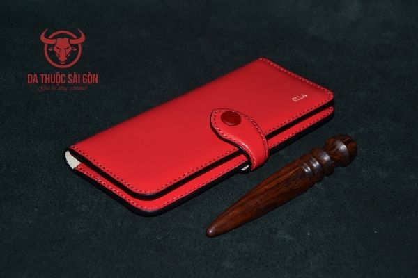 học làm ví da handmade