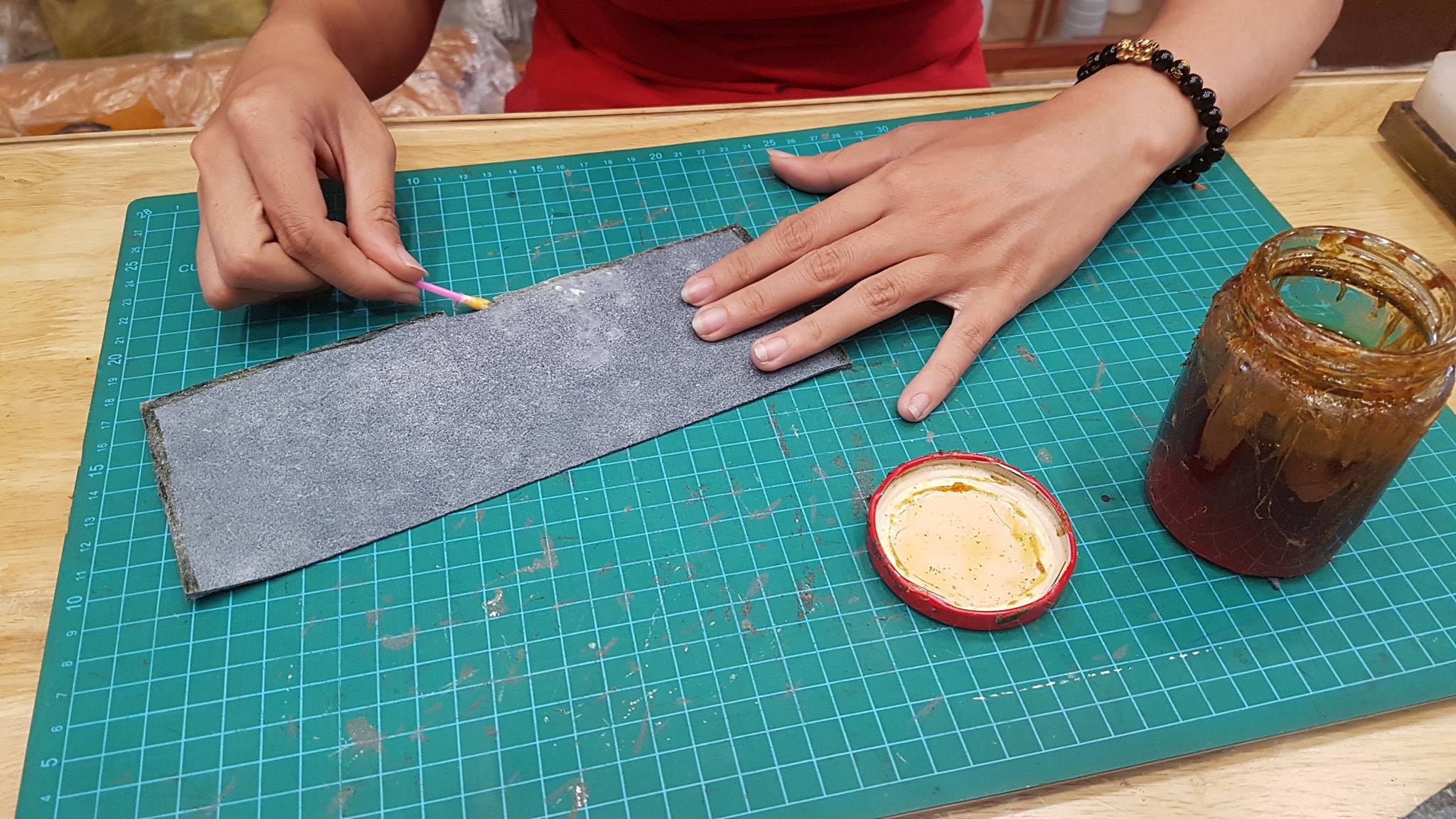 hướng dẫn làm ví da