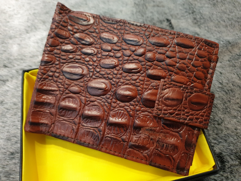 hướng dẫn làm ví da nam handmade