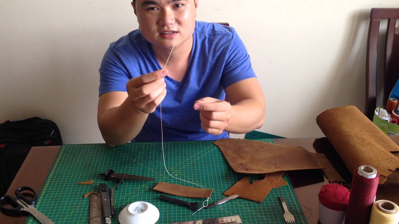 hướng dẫn may đồ da