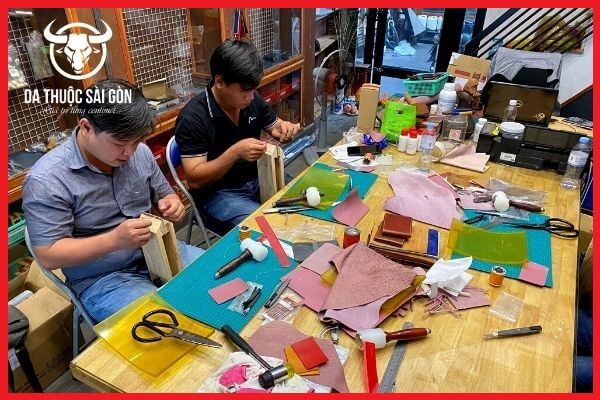 kinh nghiệm làm đồ da handmade