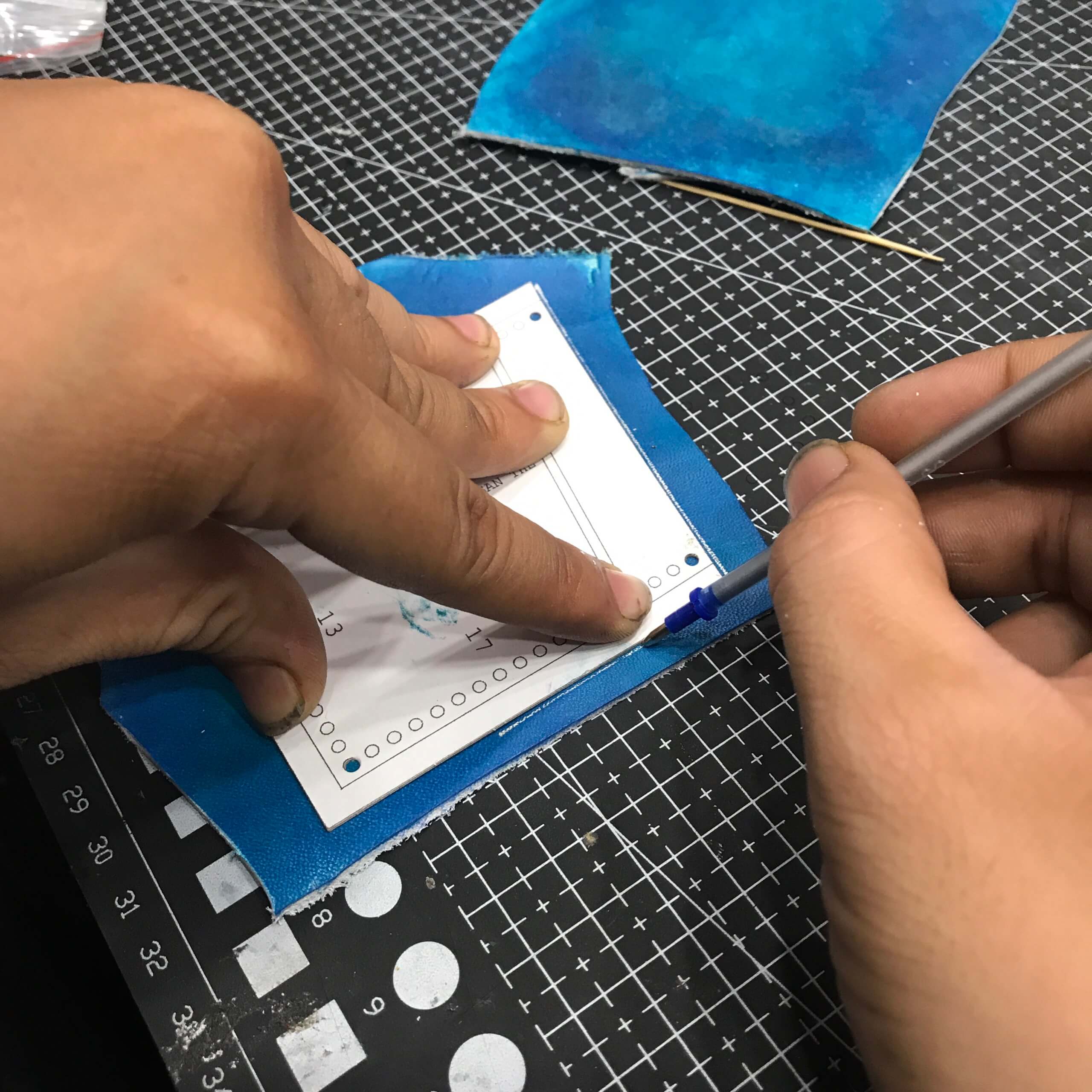 kỹ thuật làm đồ da