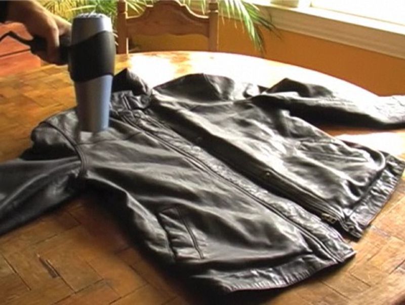 làm phẳng đồ da