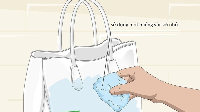 làm sạch đồ da bị bẩn