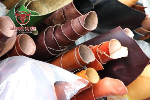 nguyên liệu làm ví da