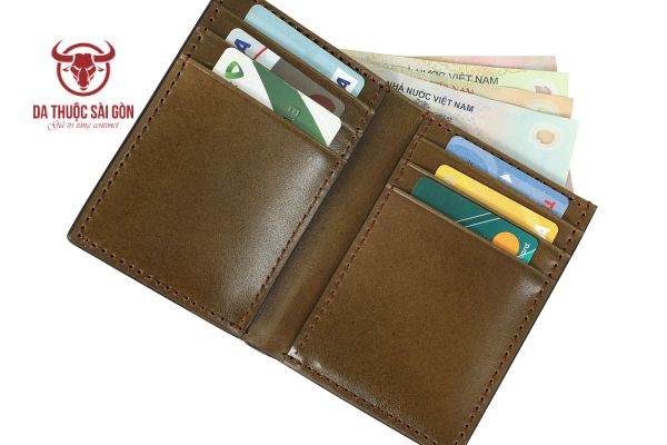 nhận làm ví da handmade