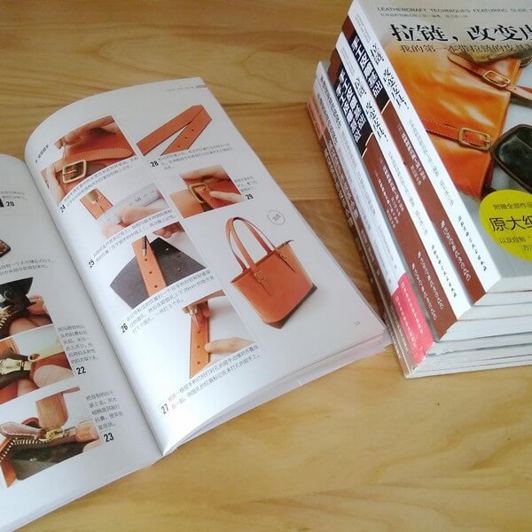 sách dạy làm ví da