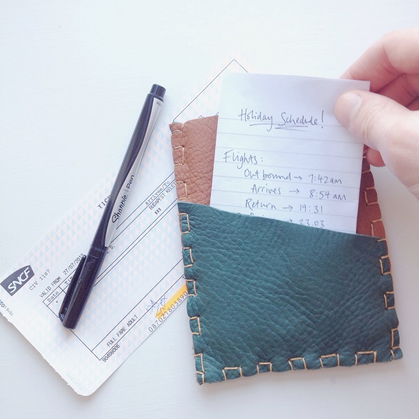 làm ví da passport