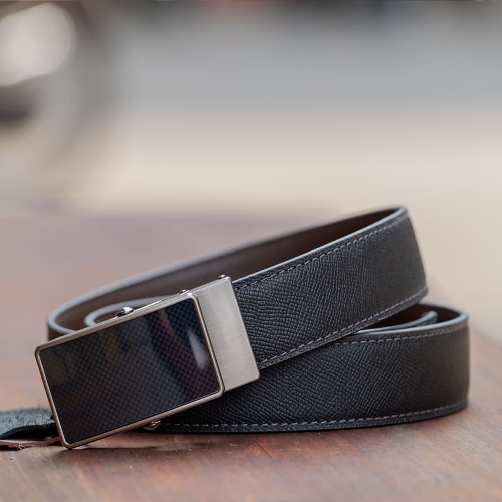 thắt lưng da bò thật