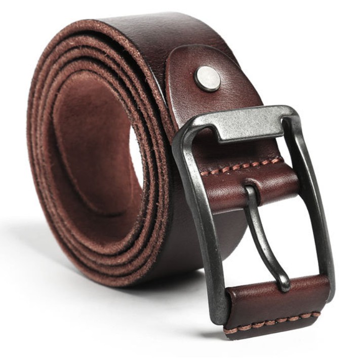 thắt lưng da bò thật