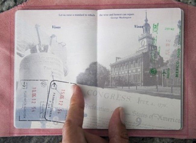 làm ví da passport