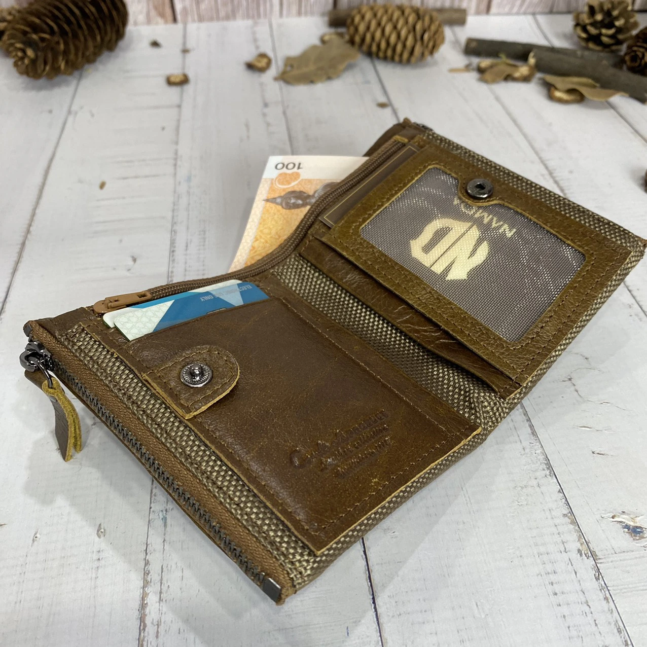 ví da bò cao cấp