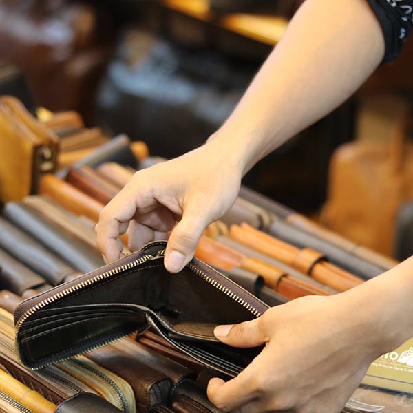 ví da bò cao cấp