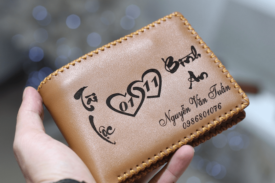 ví da đứng cho nam