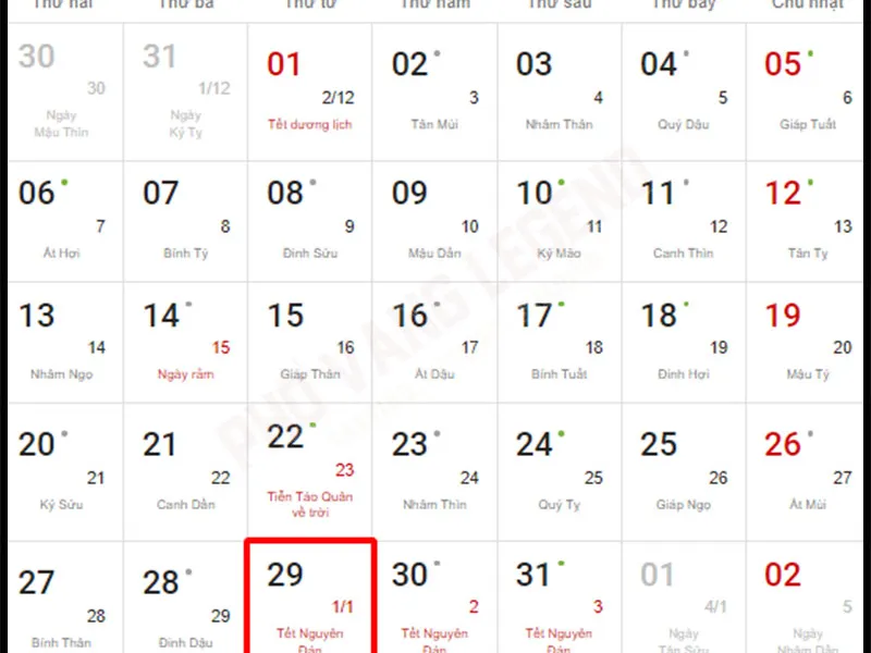 Còn Bao Lâu Đến Tết? Mùng Một Tết Năm Nay Vào Ngày Mấy?