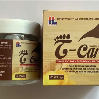 Muối ngâm chân thảo dược  T-Care 100 viên 