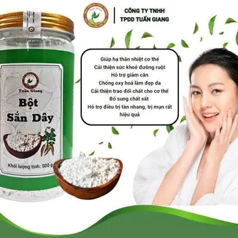 Bột Sắn Dây Nguyên Chất 