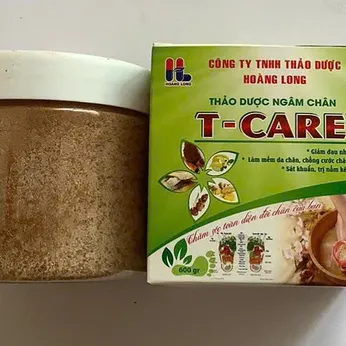 Muối ngâm chân thảo dược T-Care 600gr