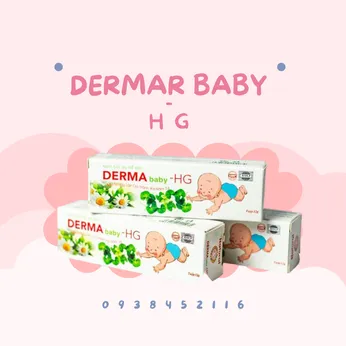 Kem chống hăm cho bé Derma Baby HG