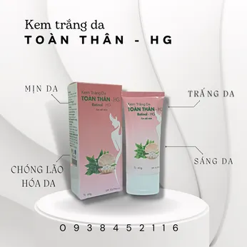 KEM TRẮNG DA TOÀN THÂN - HG